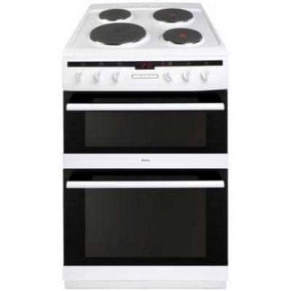 Amica 608DEE2TAW - 60cm Double Cavity Electric Cooker - White-0