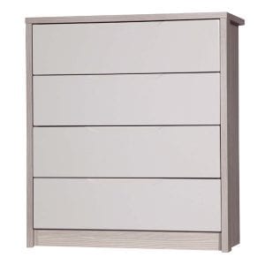 4 Drawer Chest - Champagne Avola with Sand Gloss-1903