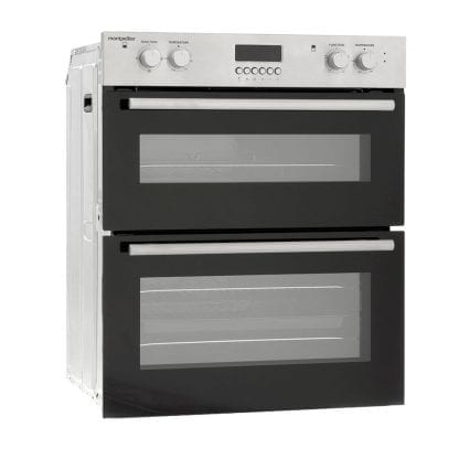 Montpellier MDO70X Double Cavity Built in Oven - Stainless Steel-2219