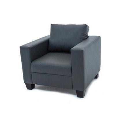 1-seater-PVC-sofa-grey-