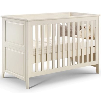 Cameo Cot bed - Stone White