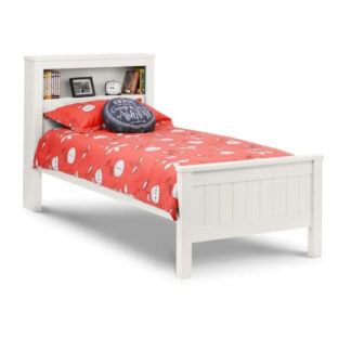 Maine Bookcase Bed – Surf White