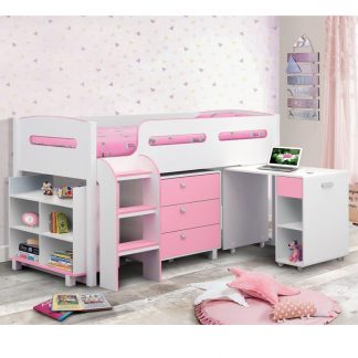 Kimbo-Cabin-Bed---Pink