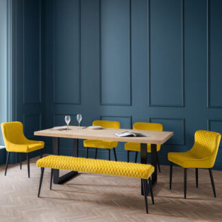 berwick-dining-table-1-luxe-mustard-bench-4-luxe-mustard-chairs-roomset