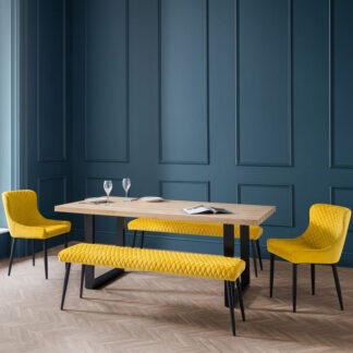 berwick-dining-table-2-luxe-mustard-benches-2-luxe-mustard-chairs-roomset