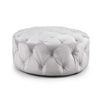 Ankara Sofa Silver Footstool (1)