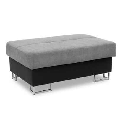 Anton Sofabed Black_Grey Footstool