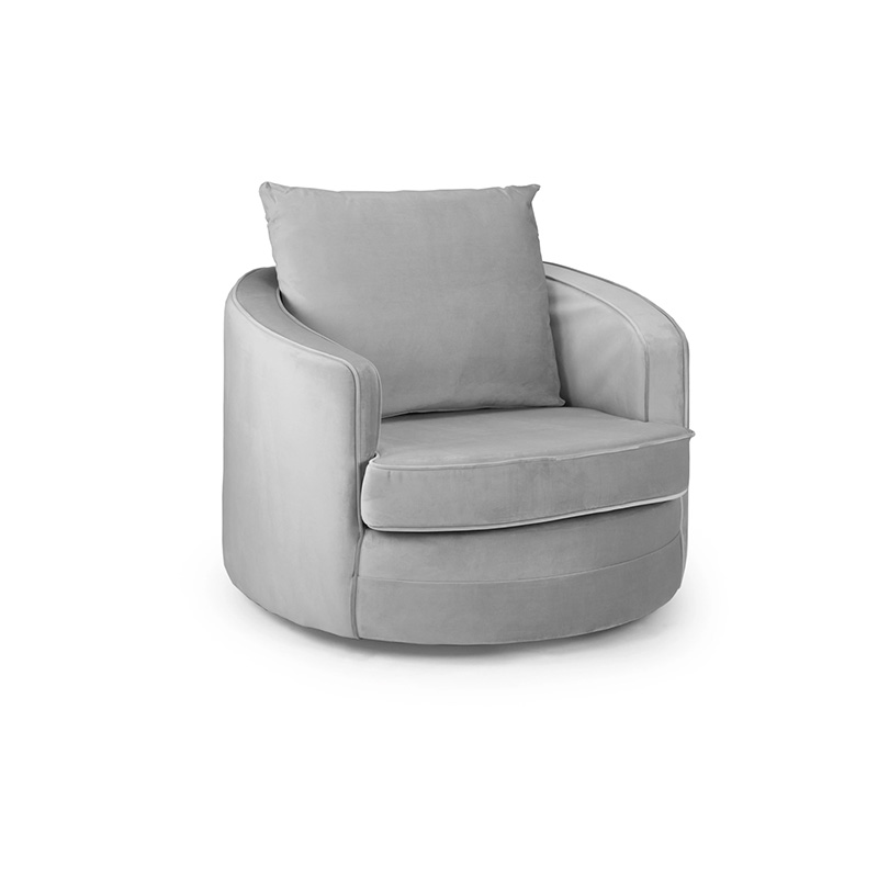 plush swivel sofa