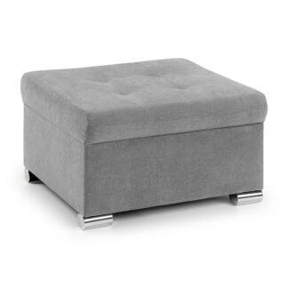 Bergen Sofabed Grey Footstool (1)