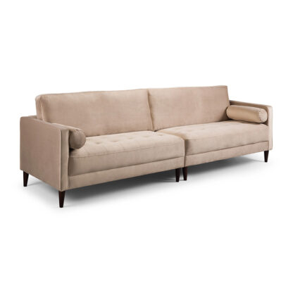 Harper Sofa Plush Beige 4 Seater