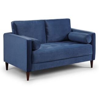 Harper Sofa Plush Blue 2 Seater