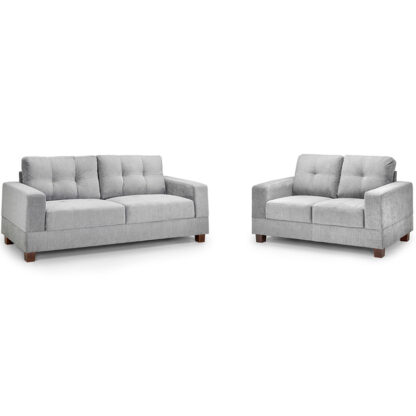 Jerry Sofa Grey Fabric 32 Set