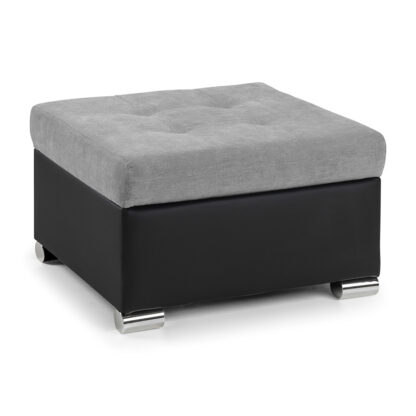 Malvi Sofabed Black_Grey Footstool