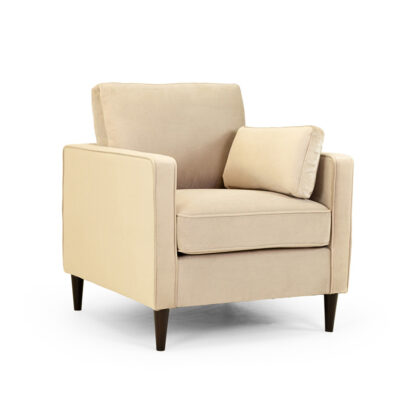 Munich Sofa Plush Beige Armchair