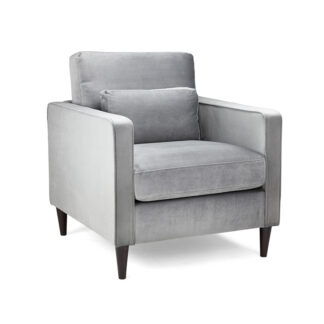 Munich Sofa Plush Grey Armchair