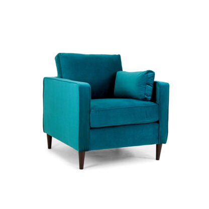 Munich Sofa Plush Teal Armchair