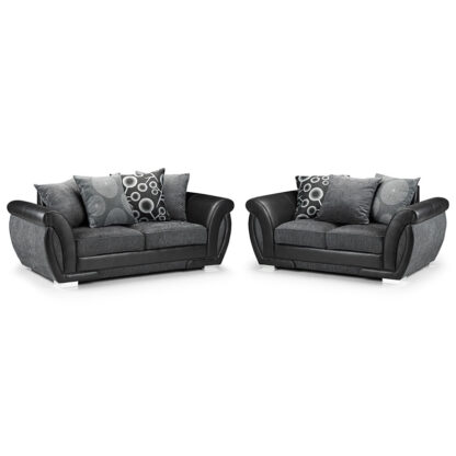 Shannon Sofa Black_Grey 32 Set