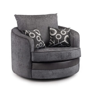 Shannon Sofa Black_Grey Swivel Chair