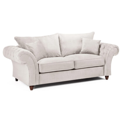 Windsor Fullback Sofa Stone 3 Seater