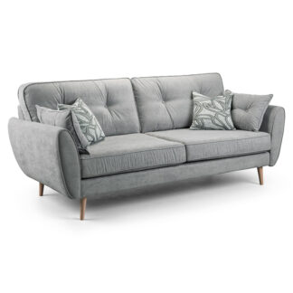 Zinc Sofa Grey 3 Seater (1)