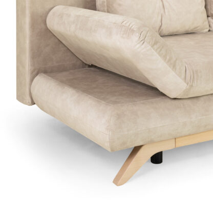 Athell 3 Seater mocha side