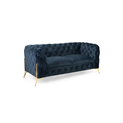 Chelsea Chesterfield Sofa Deep Ocean 2 seater