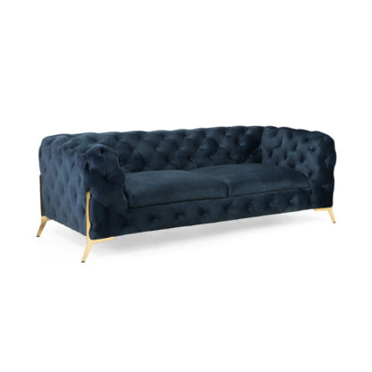 Chelsea Chesterfield Sofa Deep Ocean