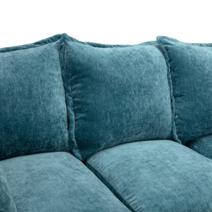 Colbee Sofa Teal pillows