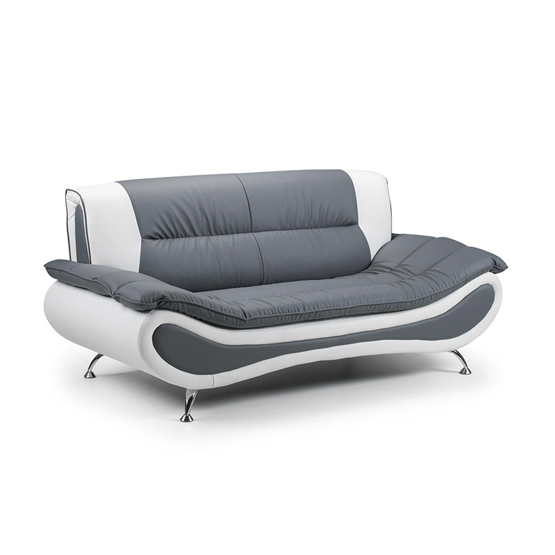 Napoli 3 Seater Sofa Grey/White – Focus Furnishing