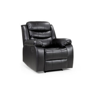 Vista Recliner Sofa Black Armchair
